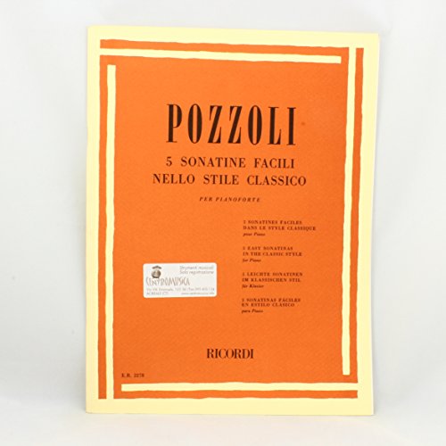 5 Sonatine Facili Nello Stile Classico