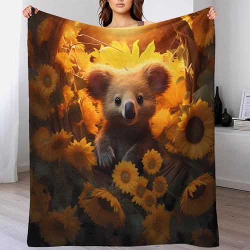 Couverture koala 3D pour des soirées cocooning chaleureuses - 4