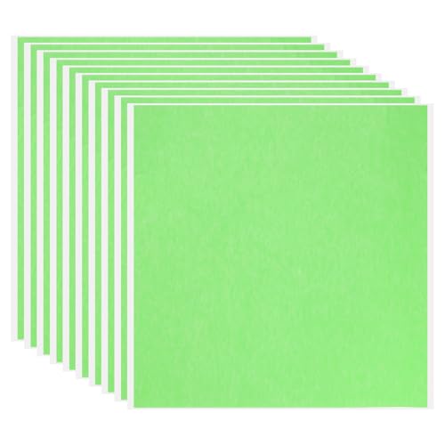 Image of Masking Tape Green Painters Tape Paper Tape [for Crafts DIY Walls Painting Packing Automotive Home Decoration Teaching]- 6x6 Inch /50 Sheets