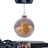Kerstballen,3D Katten Bal Feestdecoratie,Kerstdecor Hangornament | Voor