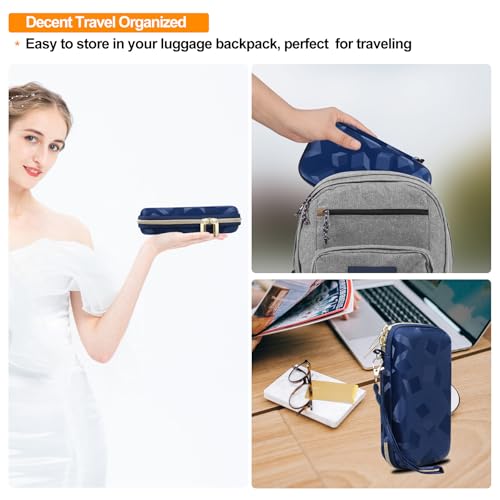 Elonbo Étui de transport pour console de jeu portable TEBIYOU/Great Boy/Beico, pour jeux vidéo rétro, housse de rangement de voyage, mini arcade électronique, bleu + bleu – vue 8