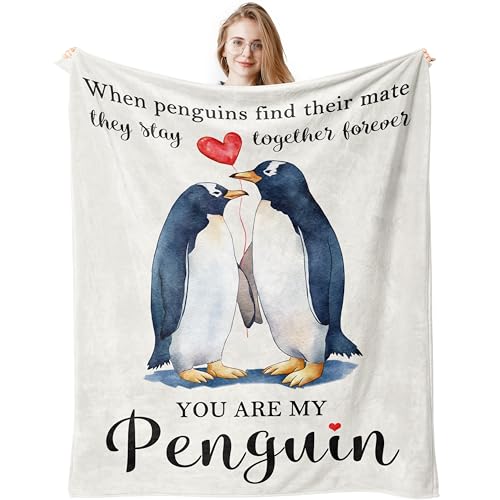 Gifts for Her or Him Blanket 150x130CM, Wedding Anniversary Presents, Wedding Gifts, Birthday Gift for Couple Boyfriend Girlfriend Wife Husband, Couple Romantic Gifts for Her Wedding Presents Together