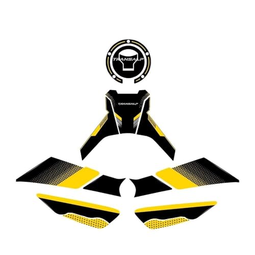 Protection réservoir moto évite rayures Transalp 750 autocollant latéral