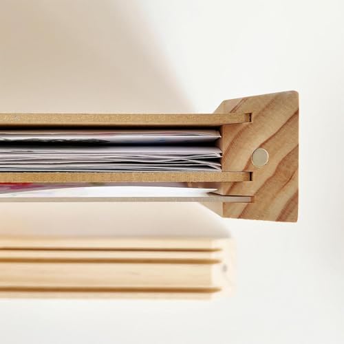 Cadre d'art en bois pour dessin d'enfant interchangeable de format A4 - 8