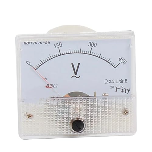 Voltmètre analogique 85L1 AC 15V pour surveiller les baisses de tension sur circuit