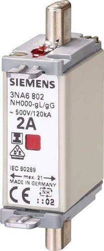 Preisvergleich Produktbild Siemens Indus.Sector NH-Sicherungseinsatz 3NA6805 G000 16A 500AC / 250DC SENTRON NH-Sicherungseinsatz 4001869071206