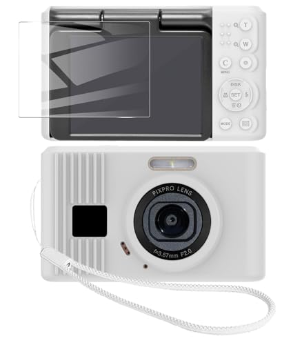 Funda de silicona para cámara Kodak PIXPRO C1 blanca miniatura 1