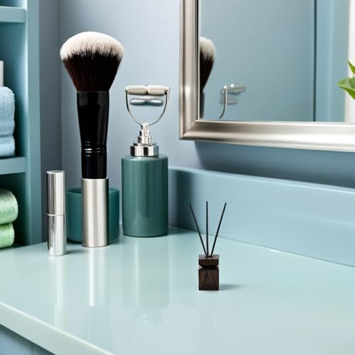 Set Difusor Aromaterapia Vidrio 100ml con Tapa Madera miniatura 7