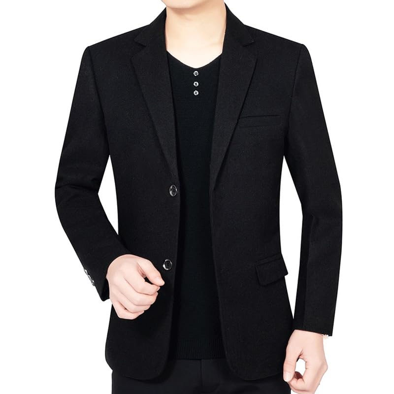 Casual Blazers Men's Two Button Suit Jacket Solid Color Blazers Slim Fit Lightweight Sport Coat Western Sport Coats - Main Image
