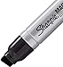 Sharpie 44001 Oversized Chisel Tip Extra Wide Magnum Permanent Marker (2 Boxes), Black, Sturdy Extra-wide Felt Chisel Tip, Quick-drying Ink is Fade-and Water-Resistant, 12 Marker Per Box