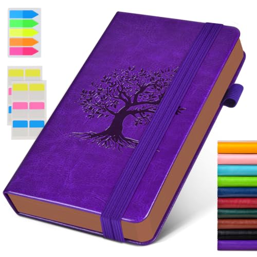 Small Journal Notebook 3.7"x6.8", 300 Page Lined Paper Pocket Size Notebook