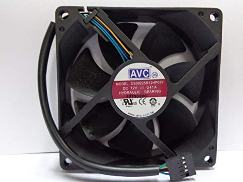 Ventilateur pour serveur 4 fils 92mm contre la surchauffe des composants 12V