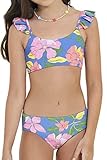 Maaji girls Swimwear Two Piece Swimsuit, Blue, 6 US