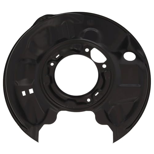 Image of XYZ Parts Rear Brake Disc Dust Shield Splash Guard Cover Compatible with Mercedes Benz CLK Class C209 Coupe 2002-2010 Drivers Side Replacement
