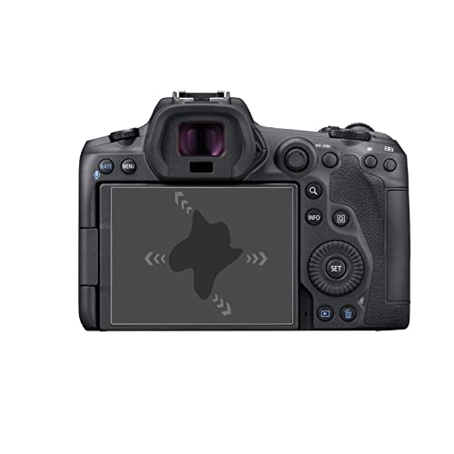 Mr.Shield Protector de Pantalla para Canon EOS R5 Mark II/EOS R5 / EOS R5 C [3+3 Pack] Cristal Vidrio Templado [9H Dureza] Anti-Arañazos - imagen 5