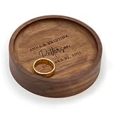 MUUJEE Walnut Ring Dish