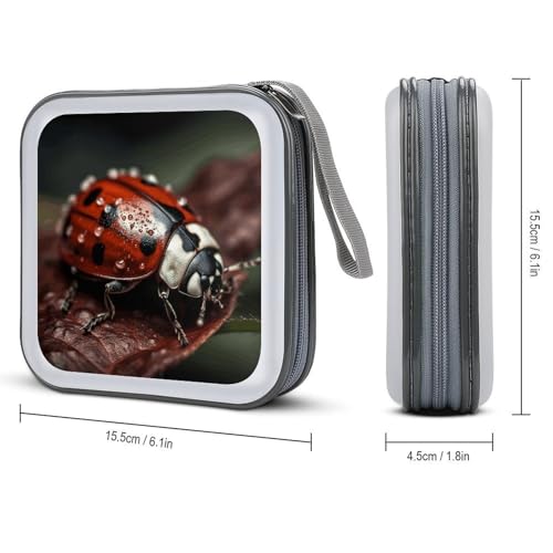 Pochette pour 40 DVD rigide et compacte style nature - 2