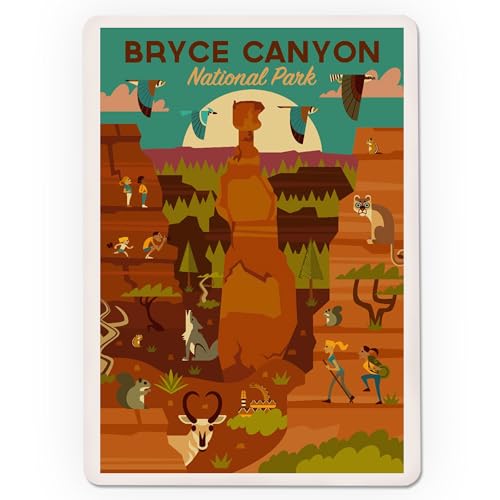 Baraja Bryce Canyon National Park Geométrica Póker 52 cartas miniatura 3