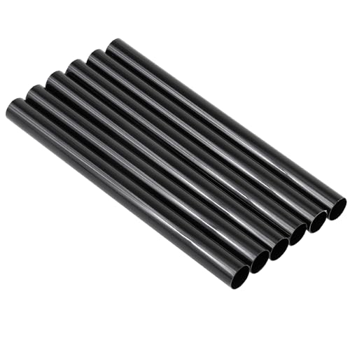 6 Pack Black Pipe Sleeve for to Cover Exposed Plumbing 15mm x 200mm