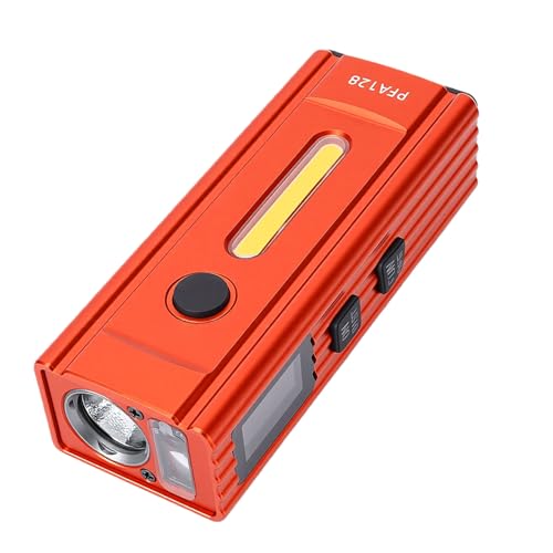 Lampe de poche à luminosité réglable GOWENIC rechargeable USB multicolore aluminium - 4