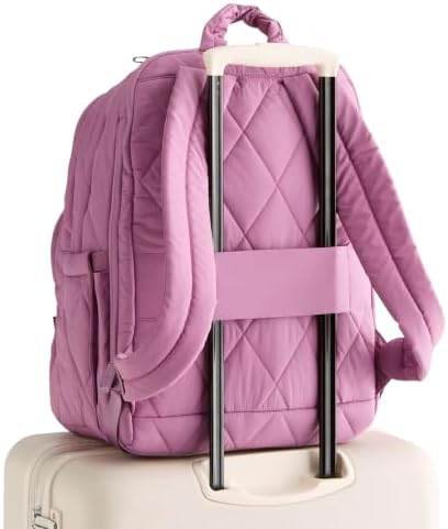 Vera Bradley Women's Featherweight XL Bancroft Backpack – Bordeaux, 38L — view 7