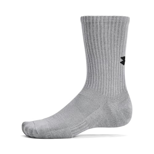 Image of Under Armour Training Cotton Crew Socks 3-Pack