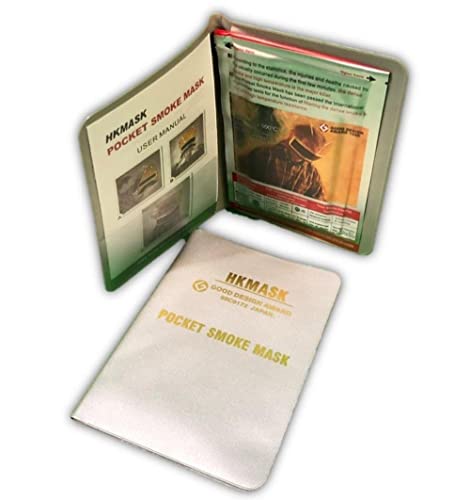 Pocket Smoke Mask Carbon Filter Resists Heat