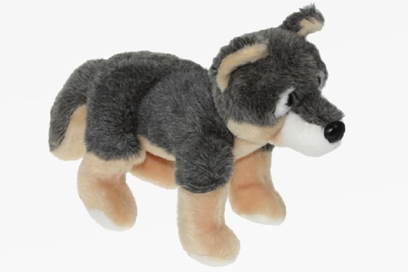 Plüschtier Wolf 32 Cm - Weiches Stofftier Von Cornelißen, Waschbar Bei 30°C, 100% Polyester