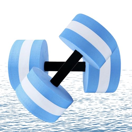 Haltères aquatiques pour musculation et exercices de fitness en piscine