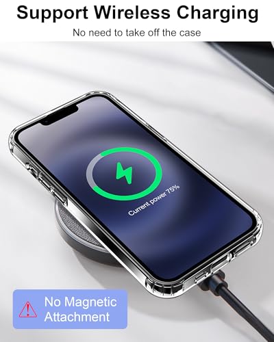 Image of HOOMIL Case for iPhone 12 Mini, Anti-Yellowing, Crystal Clear