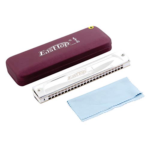 East Top T2406S-A Tremolo Harmonica Key Of A thumb #5