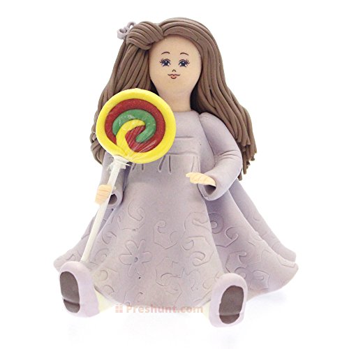 Kneeded Angels - Kneeded Friends - Ashley - doll with lollypop