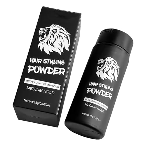 Polvo Para Estilizar El Cabello - Polvo Texturizante Para Estilizar El Cabello De 15 G | Polvo Mate Para El Cabello De Larga Duración | Polvo Texturizante Para El Cabello, Polvo Mate Para El Cabello