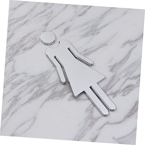 Plaque de toilette adhésive pour stopper les trous dans les portes de bain