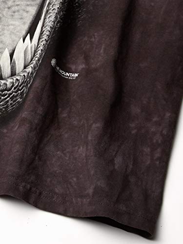 The Mountain Big Face Glow Rex Adult T-Shirt, Black, Xl #TOP2