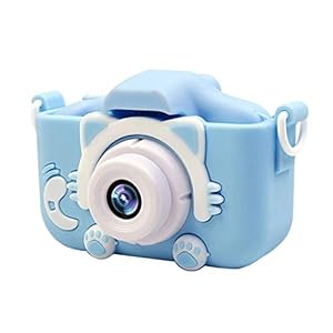 Baoblaze Digitale camera voor kinderen-12mp kindercamera met groot scherm voor jongens en meisjes, 1080p oplaadbare…