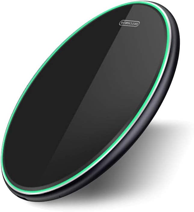 2022 Wireless Charger 15W Max Fast Charging Pad Compatible with Samsung Galaxy S22/S22 Ultra/S21/S21 Ultra/S21+/S20 fe/S20/Note 20/10,Google Pixel,LG,and More(15W Mirror)