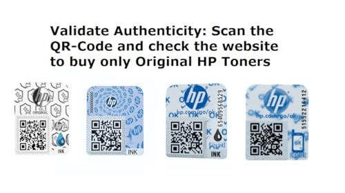 HP 201A Original Genuine Toner Cartridges Black, Cyan, Magenta, Yellow Multipack Set in original boxes with Hologram for Color Laserjet Pro M252, M277, M274