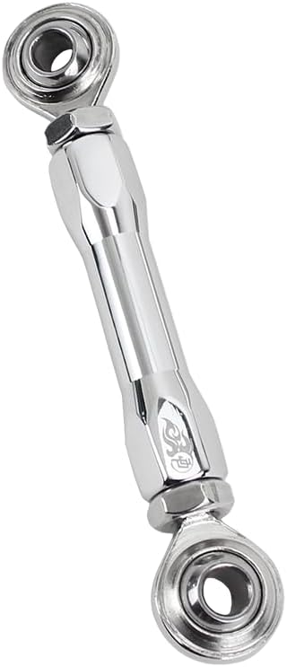 POWER JAMES Chrome Shifter Shift Lever Linkage Rod Fits for Harley Davidson 1986-2025 Street Bob Low Rider S, Softail Standard Dyna with Mid-Control