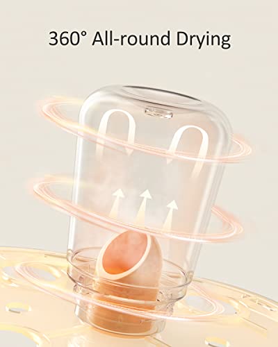 Bottle Sterilizer And Dryer, Compact Electric Steam Baby Bottle Sterilizer (Esterilizador De Biberones), Bottle Sanitizer For Baby Bottles, Pacifiers, Pump Parts #TOP3
