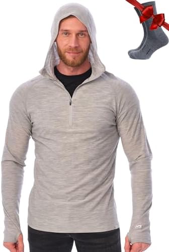 Merino.tech Merino Wool Hoodie - Best Merino Hoodie