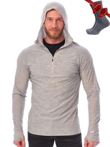 Merino.tech Men's Merino Hoodie