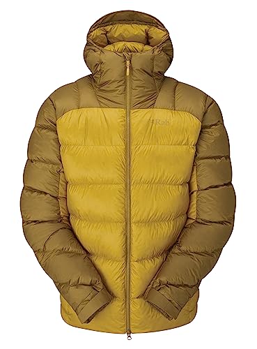 Image of Rab Men's Neutrino Pro Hoody - Lightweight Warm Down Coat for Climbing & Mountaineering | 800-Fill, Lightweight, Warm, Hooded Coat for Climbing & Mountaineering