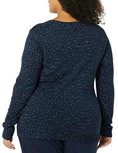 Image of Amazon Essentials Women's Long-Sleeve Lightweight Crewneck Sweater, Flattering (Available in Plus Size)