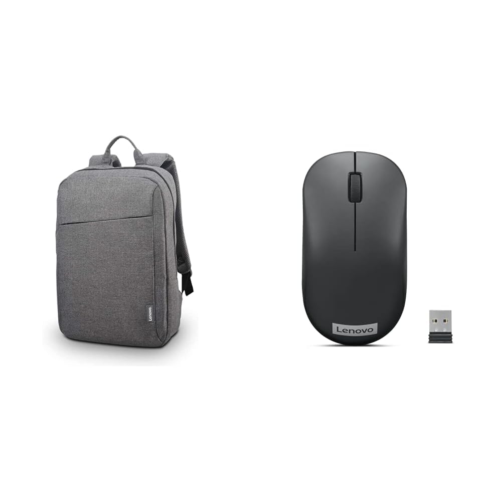 Lenovo 15.6″ Casual Backpack B210, Durable and Water- Repellent Fabric, School & Office Use, Padded