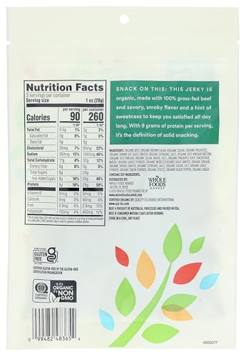 365 by Whole Foods Market, Organic Teriyaki Beef Jerky, 3 Ounce - image 2