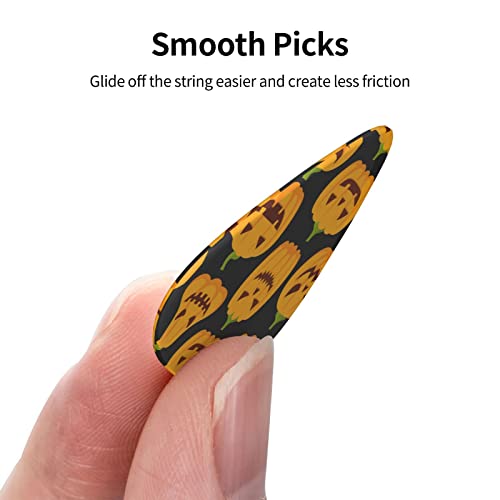 Médiators de guitare 12-Pack Motifs de citrouille d’Halloween Médiators pour guitare électrique Guitare acoustique… - Les Beatles, Paul McCartney, John Lennon, RIngo Starr, George Harrison Médiators de guitare 12-Pack Motifs de citrouille d'Halloween Médiators pour guitare électrique Guitare acoustique… – Image 3