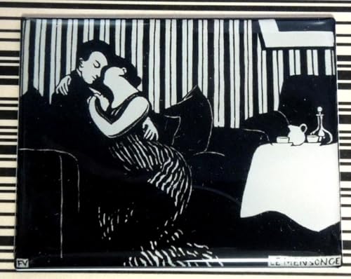 美術館グッズ5789 マグネット 嘘〈部分〉（ヴァロットン）のサムネイル