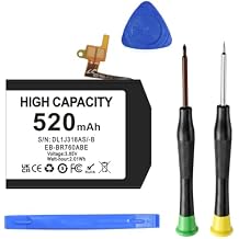 Battery for Samsung Gear S3 Frontier SM-R760 and Gear S3 Classic, 520mAh 3.85V Battery Replacement for SM-R770 BR760 R765 EB-BR760ABE GH43-04699A with Repair Tools kit