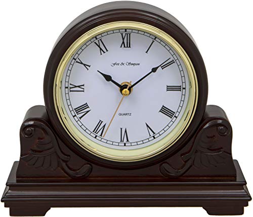 Fox and Simpson Buckingham - Reloj de Mesa (Madera de Caoba)